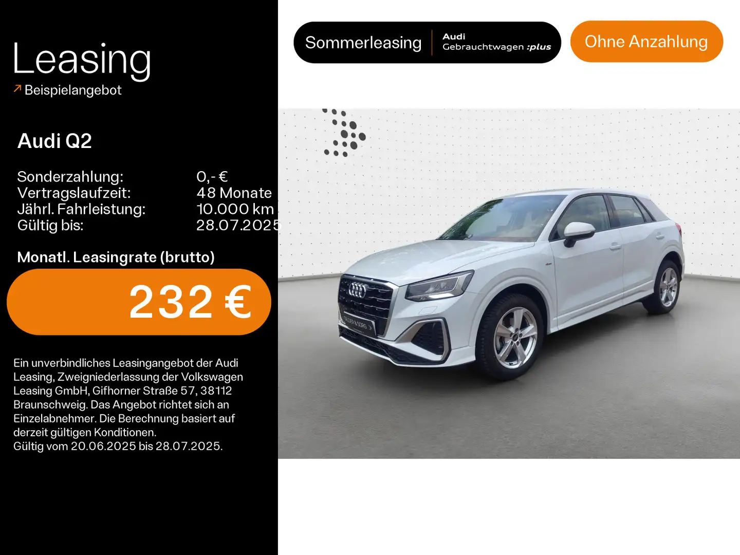 Audi Q2 35 TFSI S-LINE*17Z*NAVI*EPH Weiß - 1
