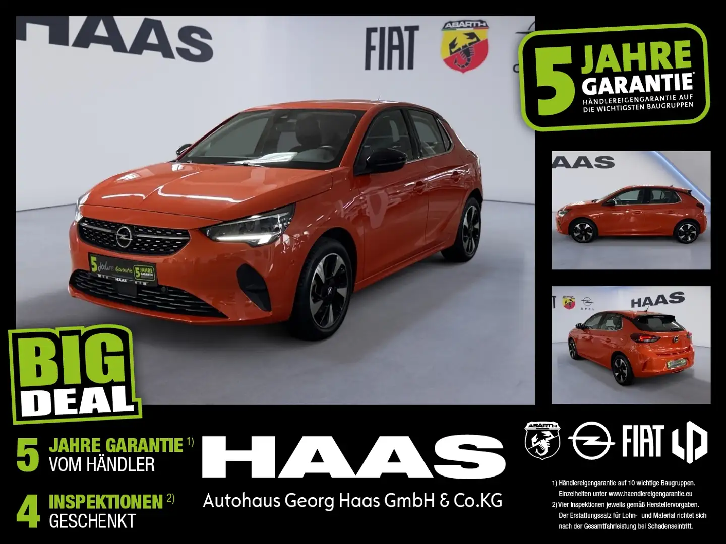 Opel Corsa F e Elegance Top Ausstattung uvm Naranja - 1