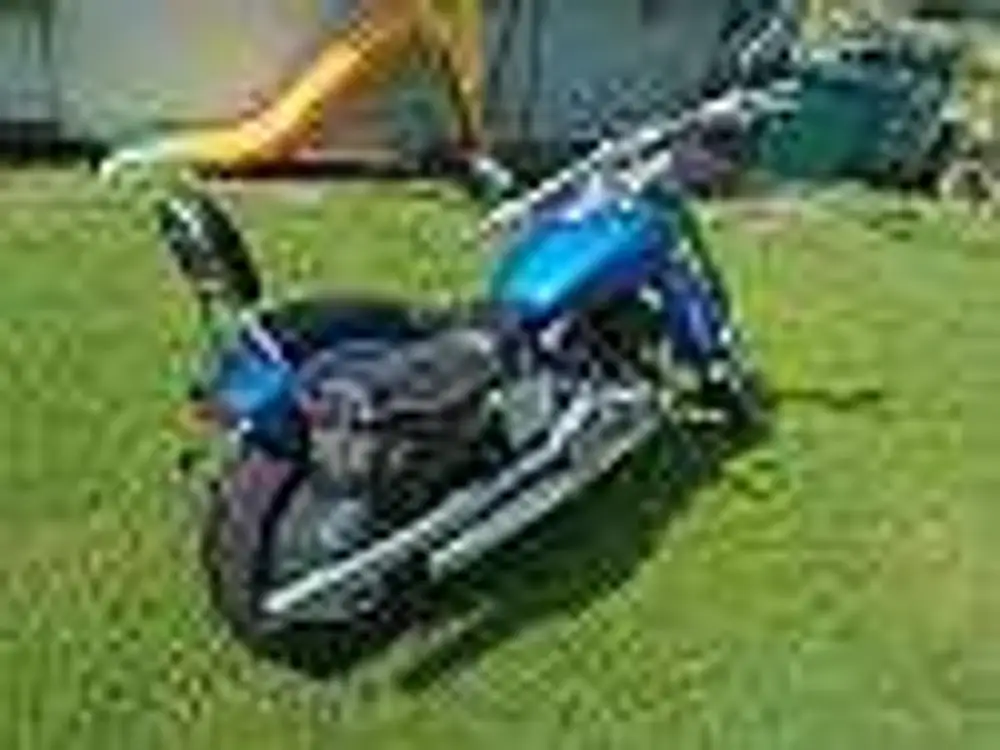 Yamaha XVS 650 Albastru - 1