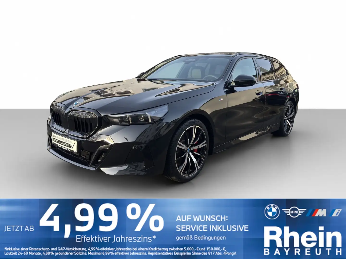 BMW 540 d xDrive Touring M Sport Pro AdapLED AHK GSD AdapL Schwarz - 1