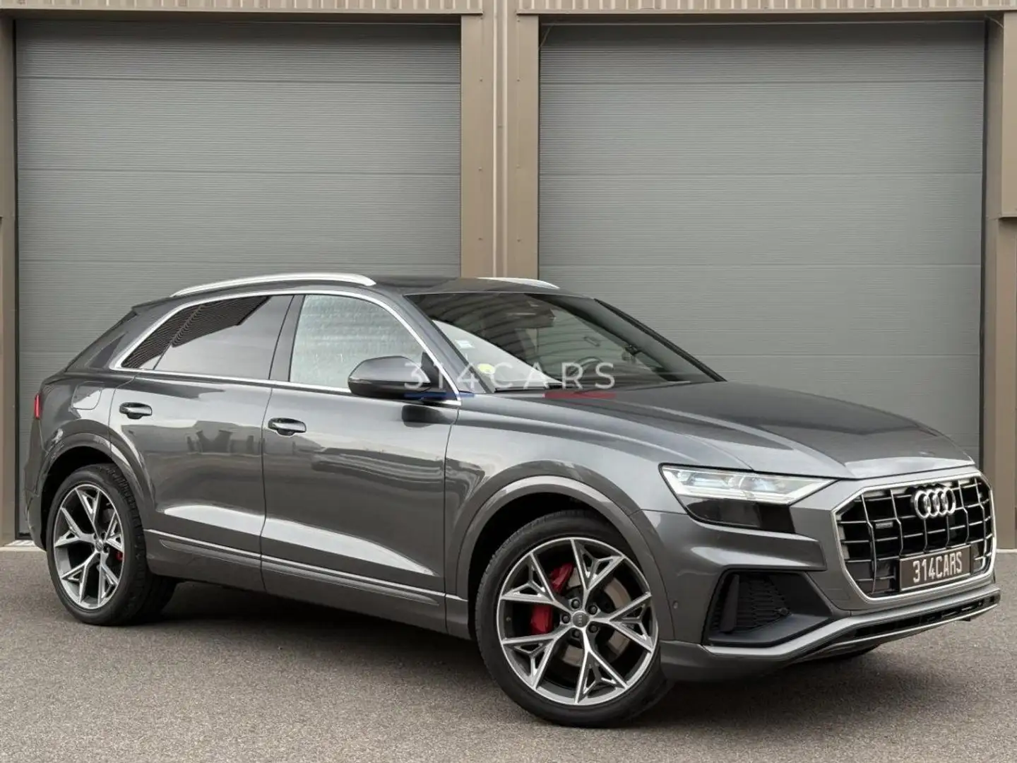 Audi Q8 Quattro 3.0 V6 50 TDI 286 BVA S line Grijs - 1