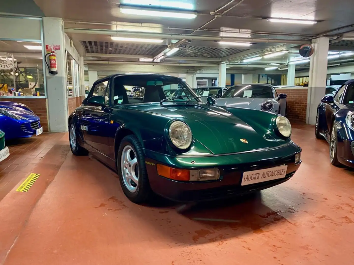 Porsche 911 964 CARRERA 4 CABRIOLET 3.6 250CH Verde - 1