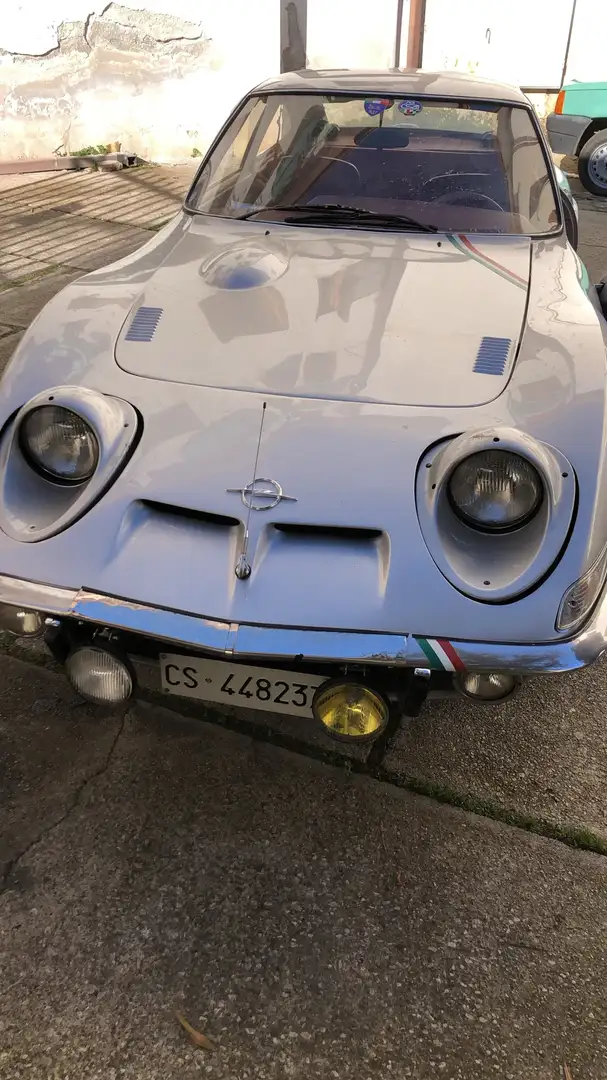 Opel GT Plateado - 2