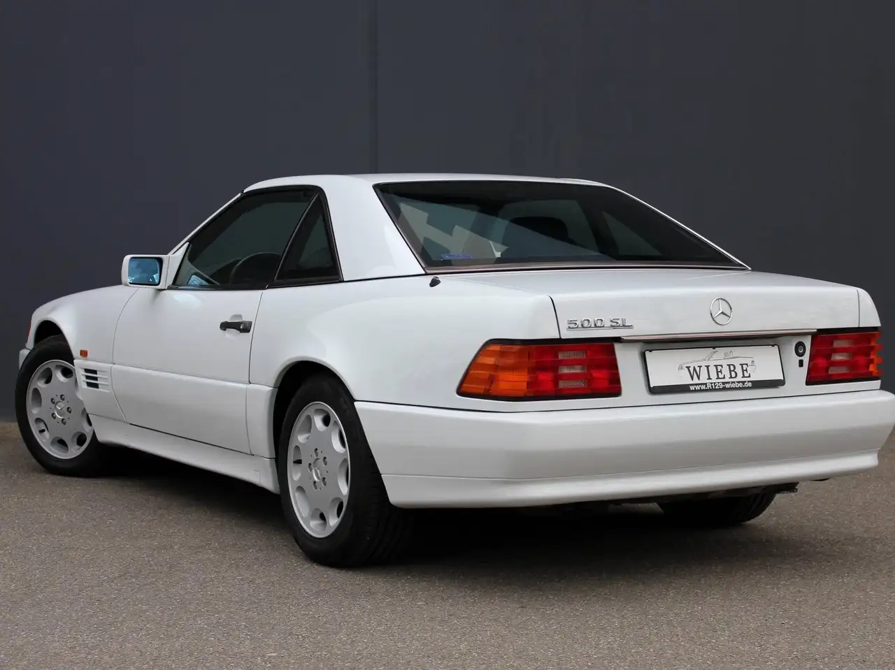 Mercedes-Benz SL 500 SL500 Artikweiss OLDTIMER H-Kennzeichen, foto 3