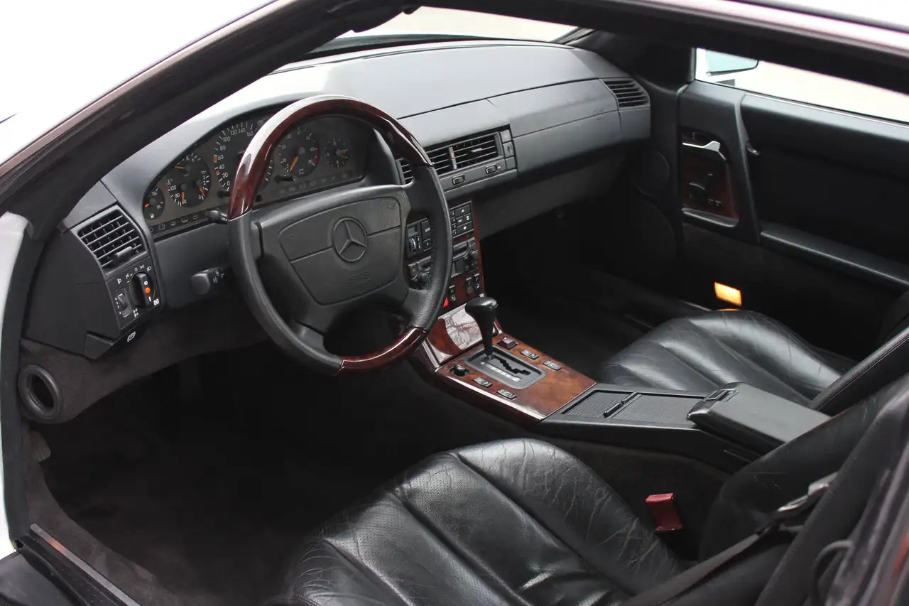 Mercedes-Benz SL 500 SL500 Artikweiss OLDTIMER H-Kennzeichen, foto 10
