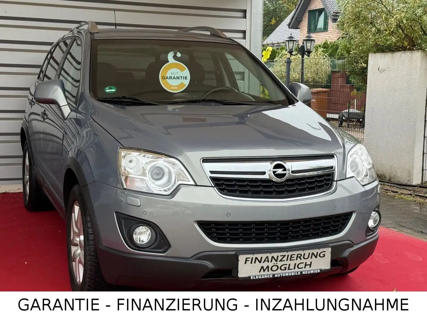 Opel Antara Design Edition 4x4/Navi/Klima/Ahk/Tüv Neu Grau - 1