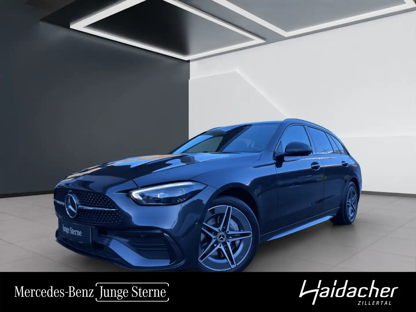 Mercedes-Benz C 300 de 4MATIC T-Modell KeyGo PTS Sitzklima MBUX Grau - 1