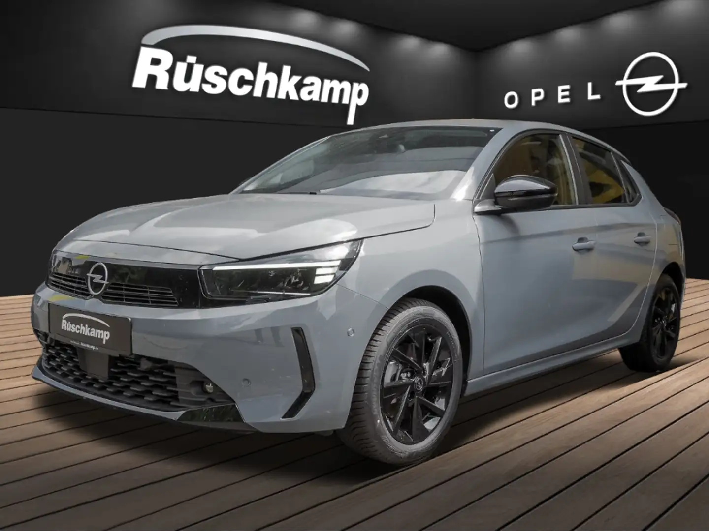 Opel Corsa F Edition Temp SHZ Rückfahrkam. Klima CarPlay Grijs - 1