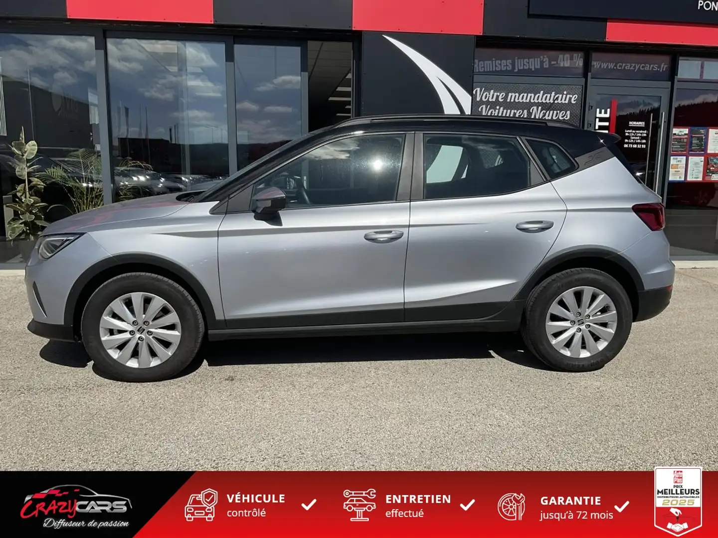 SEAT Arona GARANTIE SEAT 5 ANS TSI 110 Style  Business  - CAR Noir - 2
