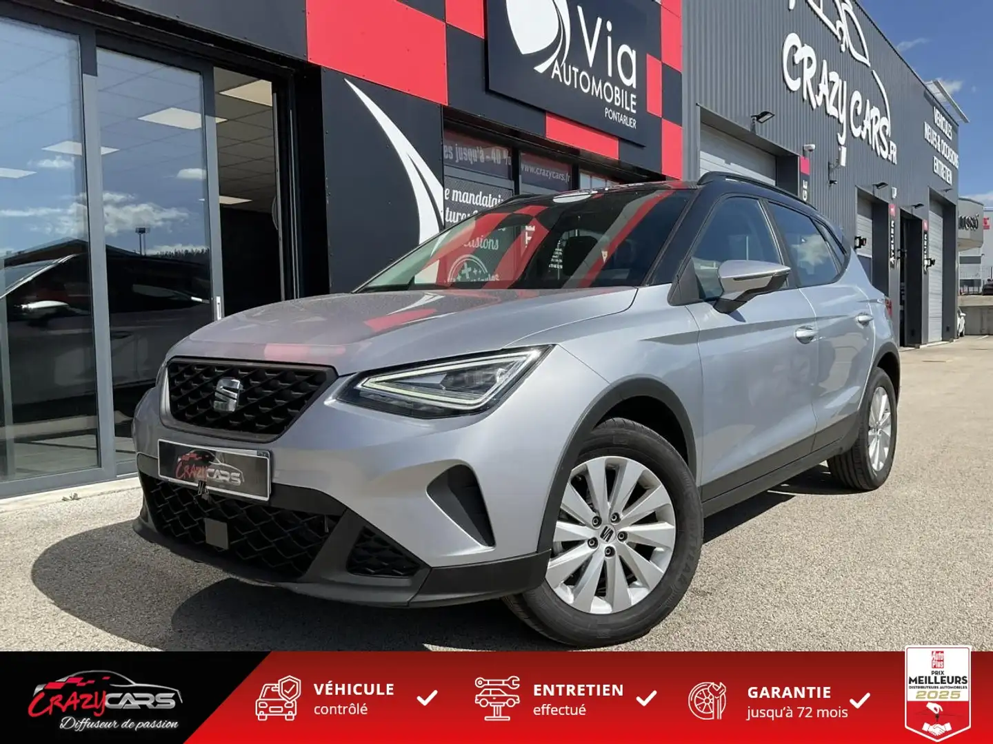 SEAT Arona GARANTIE SEAT 5 ANS TSI 110 Style  Business  - CAR Noir - 1