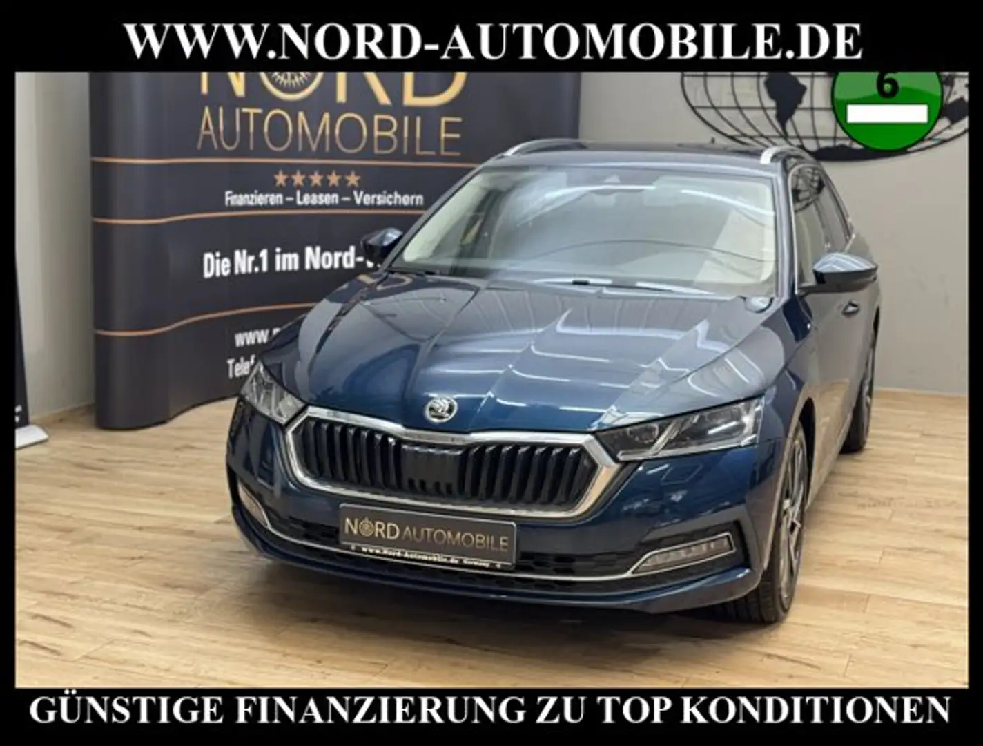 Skoda Octavia iV Combi Style First Edition 1.4TSI DSG Style Blau - 1