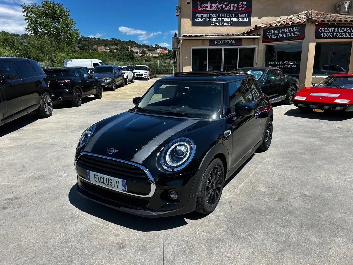 MINI Cooper E COOPER 136CH  EDITION GREENWICH BVA7 Noir - 1