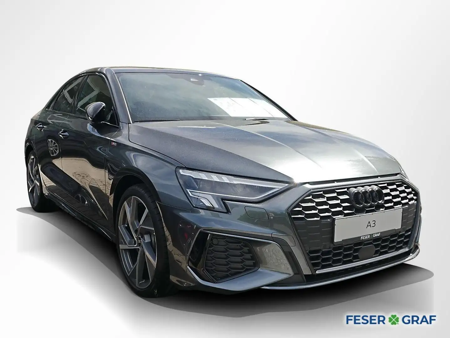 Audi A3 Lim. 35 TFSI 2x S line B&O Navi RüKa Sitzh. Grau - 2