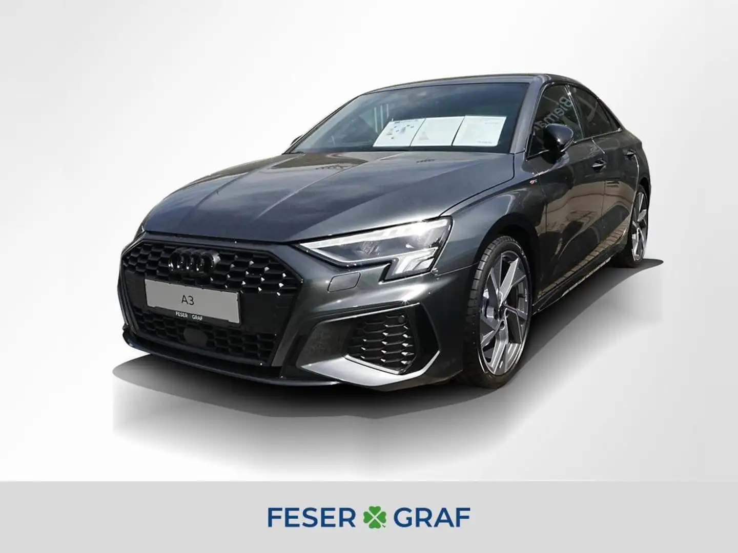 Audi A3 Limousine 35 TFSI S line B&O RüKa Sitzh. Grau - 1