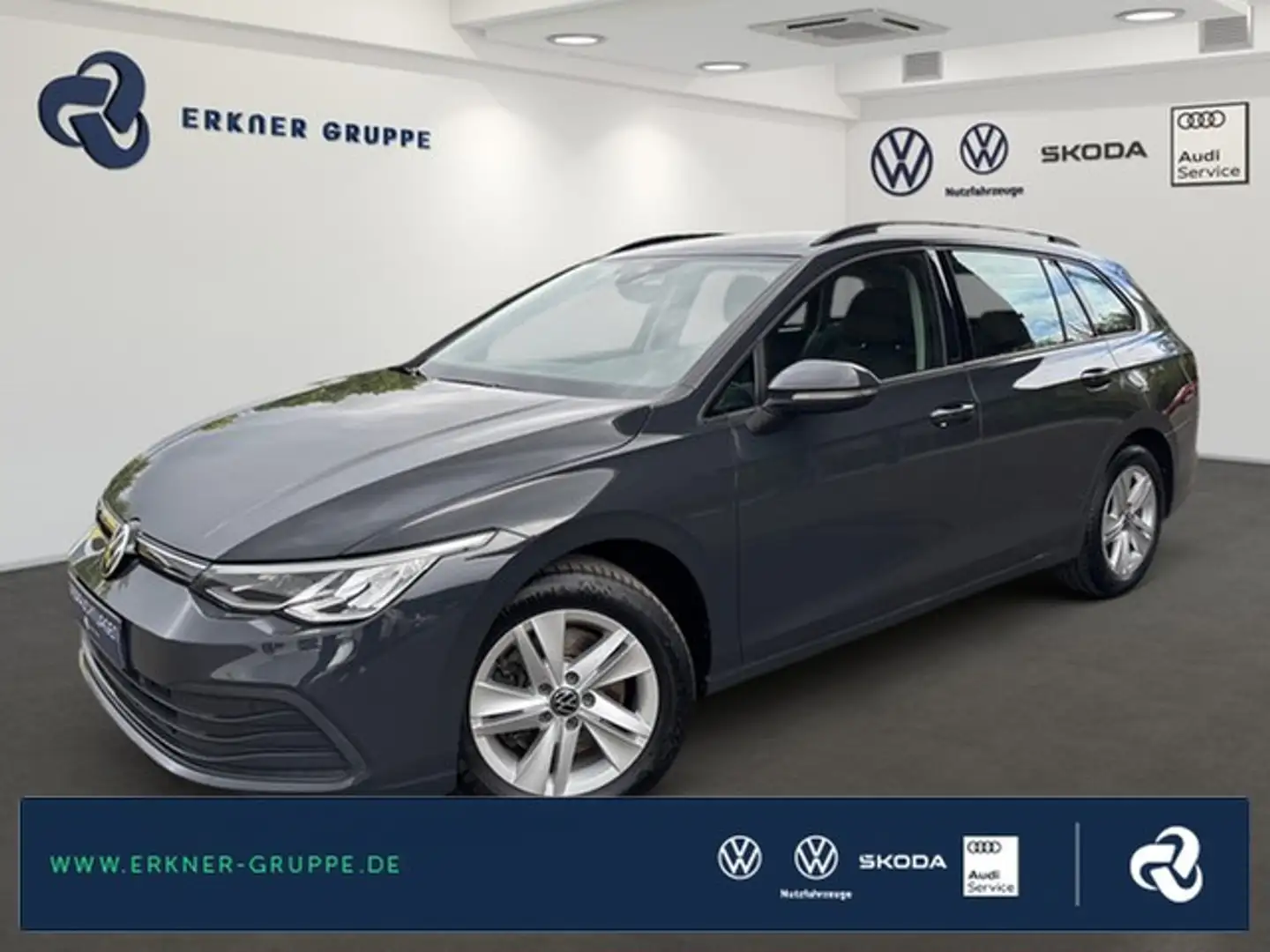 Volkswagen Golf VIII Variant 2.0TDI Life LED+STANDHZ+NAVI+ACC+++ Gris - 1