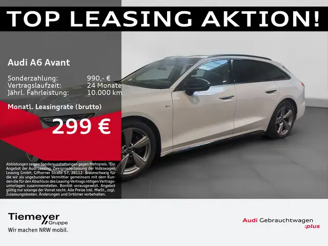 2025 Audi A6 in White for sale
