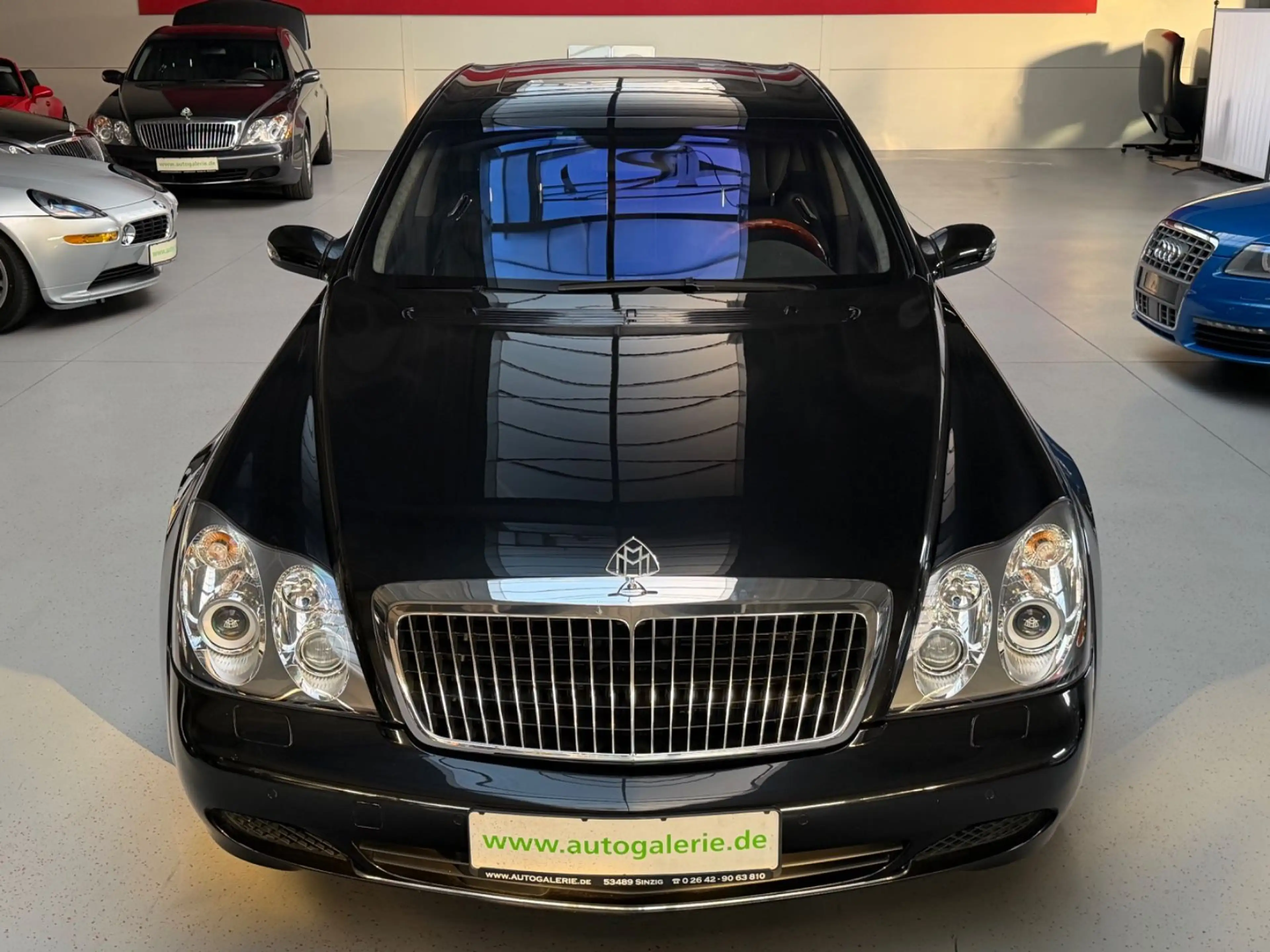 Maybach 57 Caspi Schwarz Amboina Distronic Service MwSt — photo 10