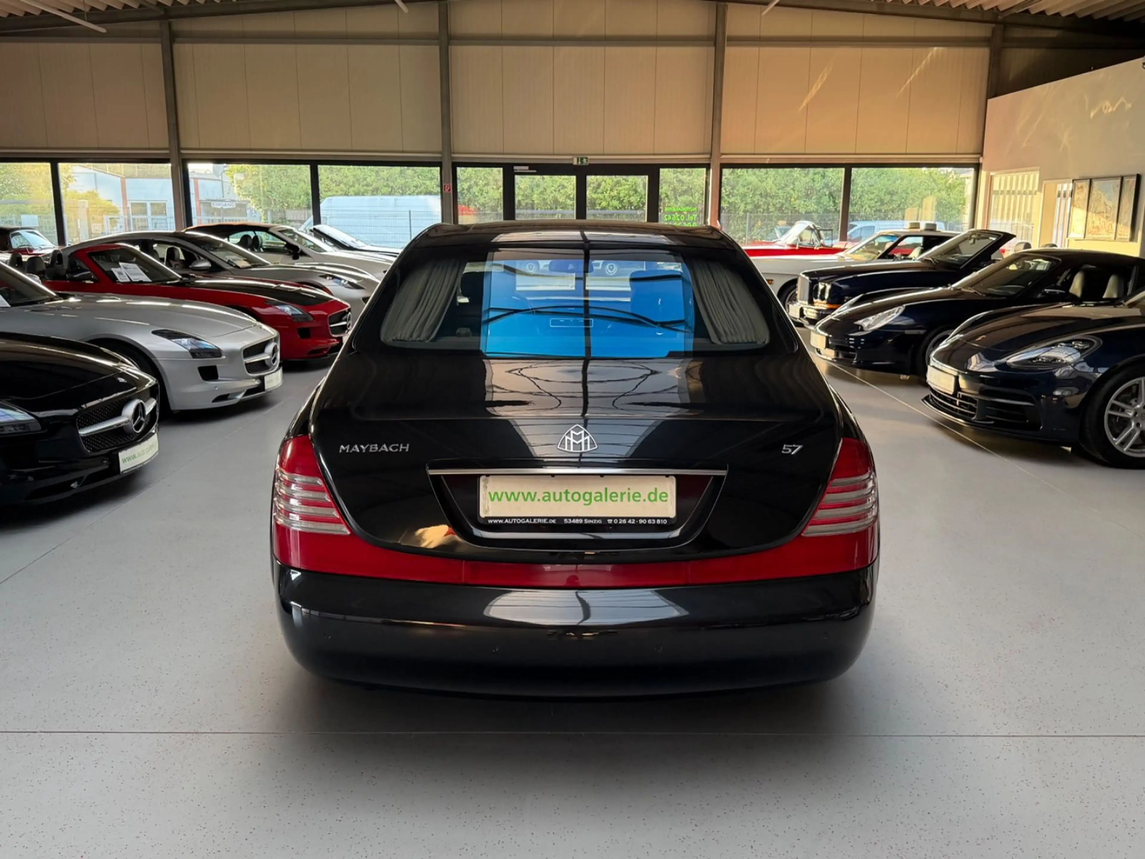 Maybach 57 Caspi Schwarz Amboina Distronic Service MwSt — photo 5