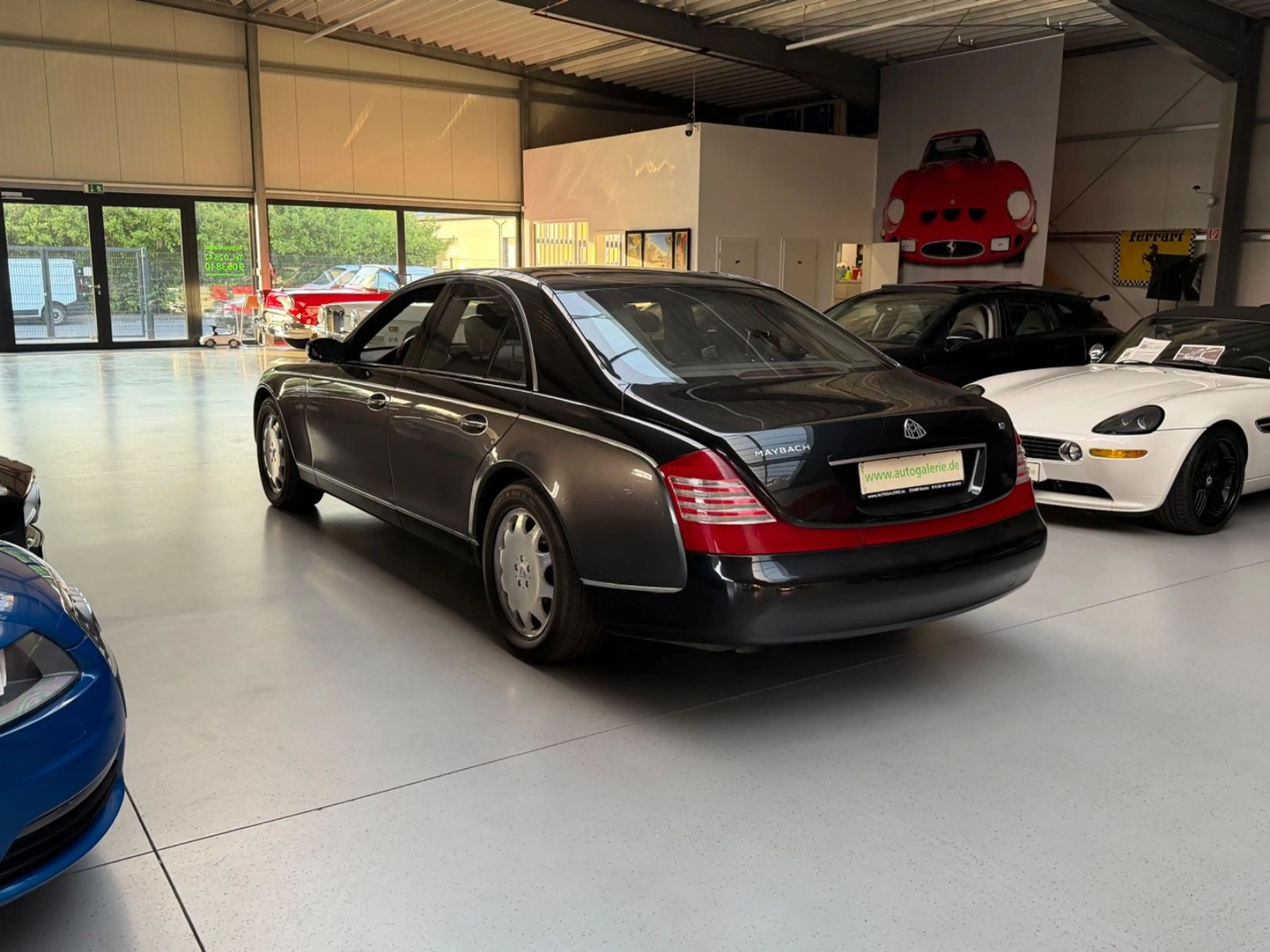 Maybach 57 Caspi Schwarz Amboina Distronic Service MwSt — photo 6