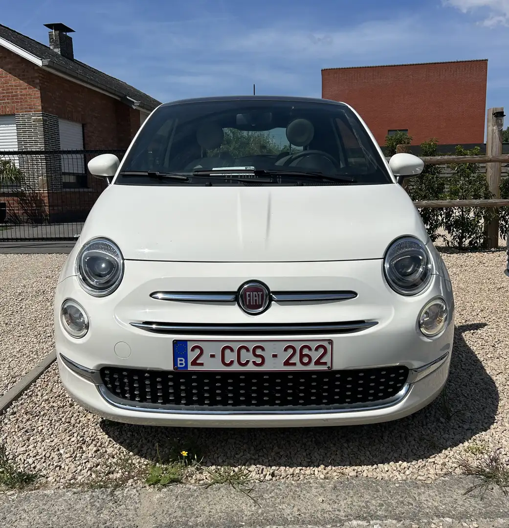 Fiat 500 1.0 GSE Hybrid Dolcevita Blanc - 1