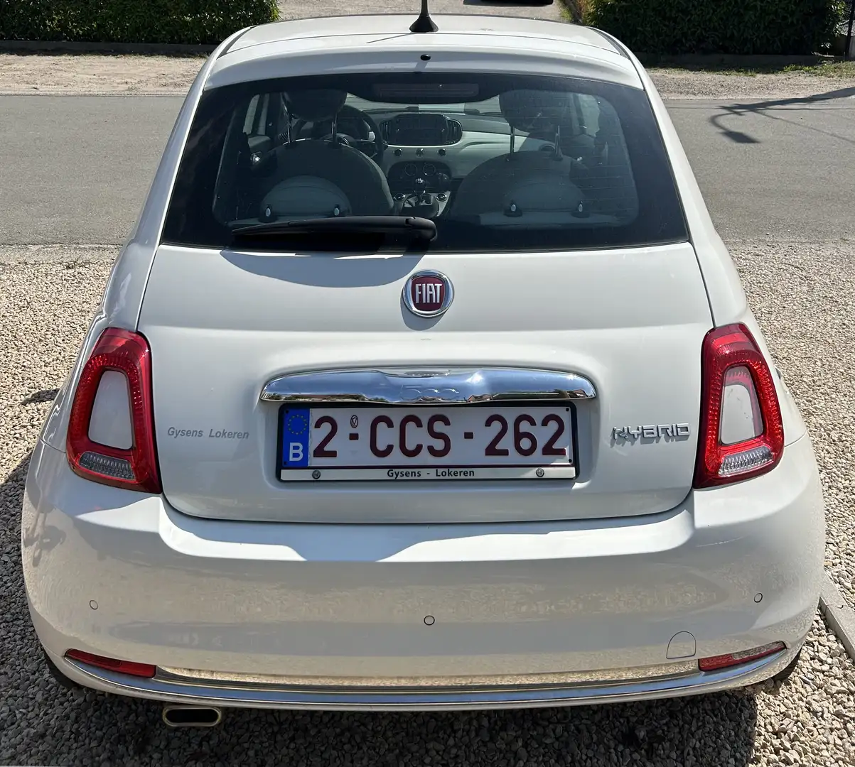 Fiat 500 1.0 GSE Hybrid Dolcevita Blanc - 2