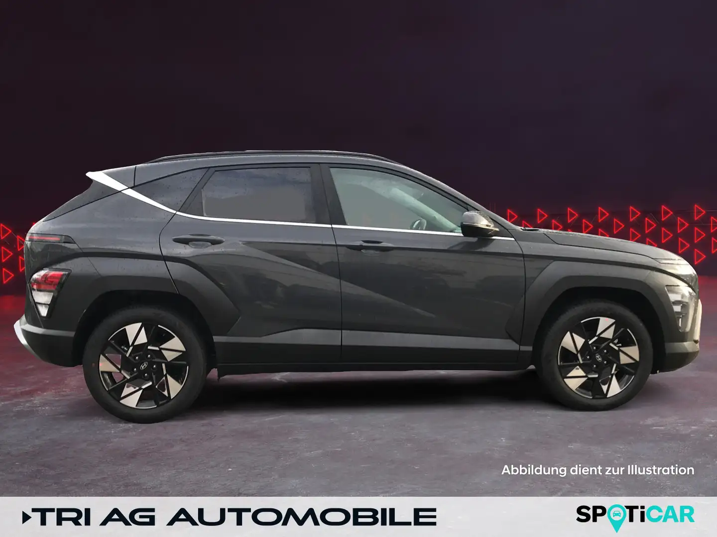 Hyundai KONA Trend HEV Automatik Navi Kamera Sitzheizung Grau - 2