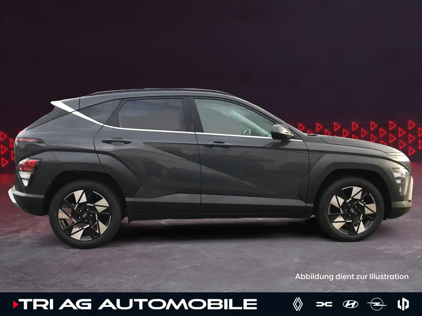 Hyundai KONA Trend HEV Automatik Navi Kamera Sitzheizung Grau - 2