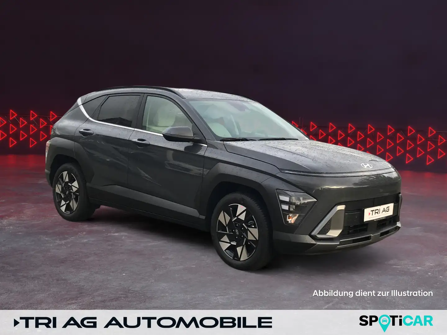 Hyundai KONA Trend HEV Automatik Navi Kamera Sitzheizung Grau - 1