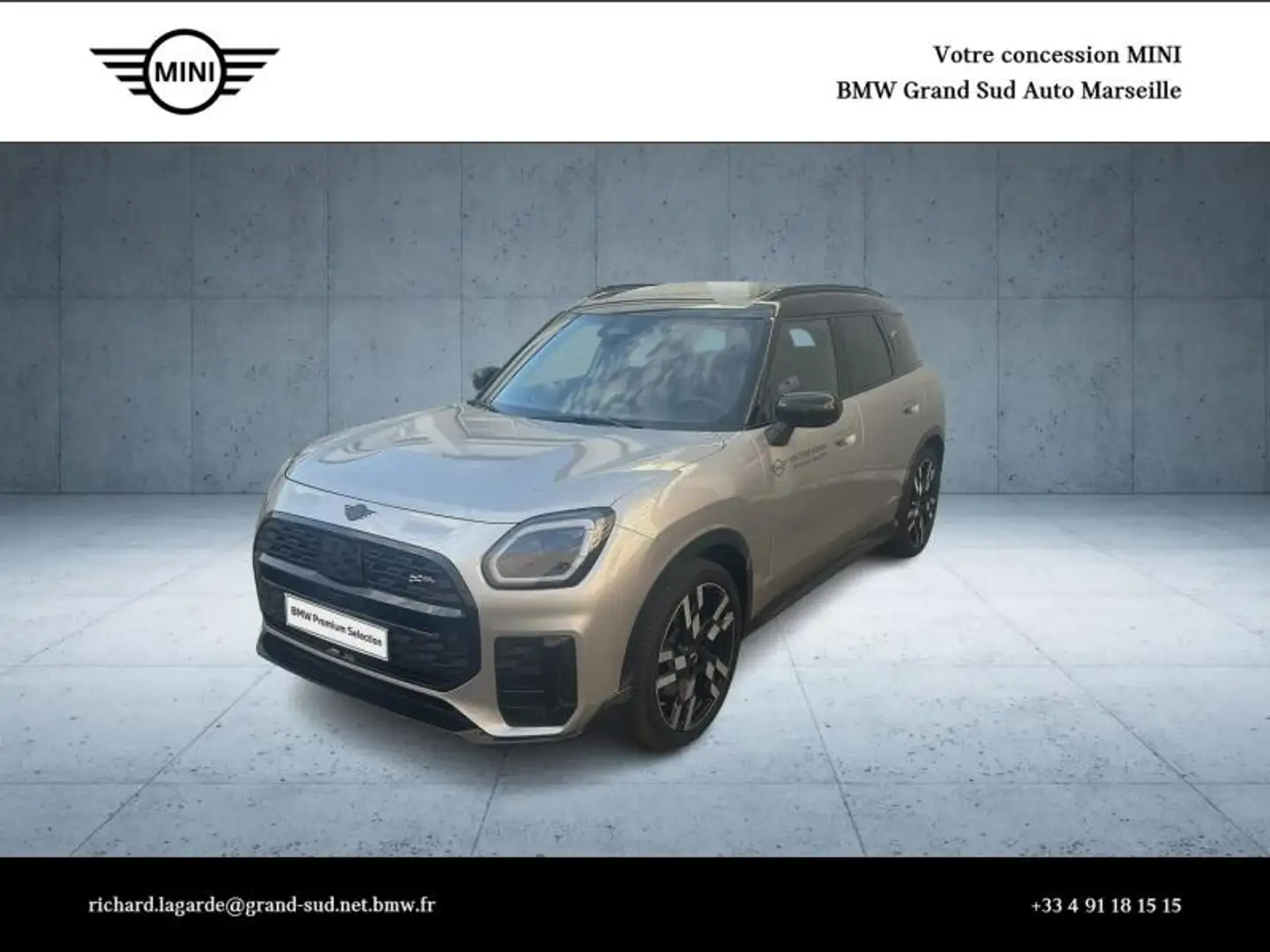 MINI Countryman C C 170ch JCW DKG7 Срібний - 1