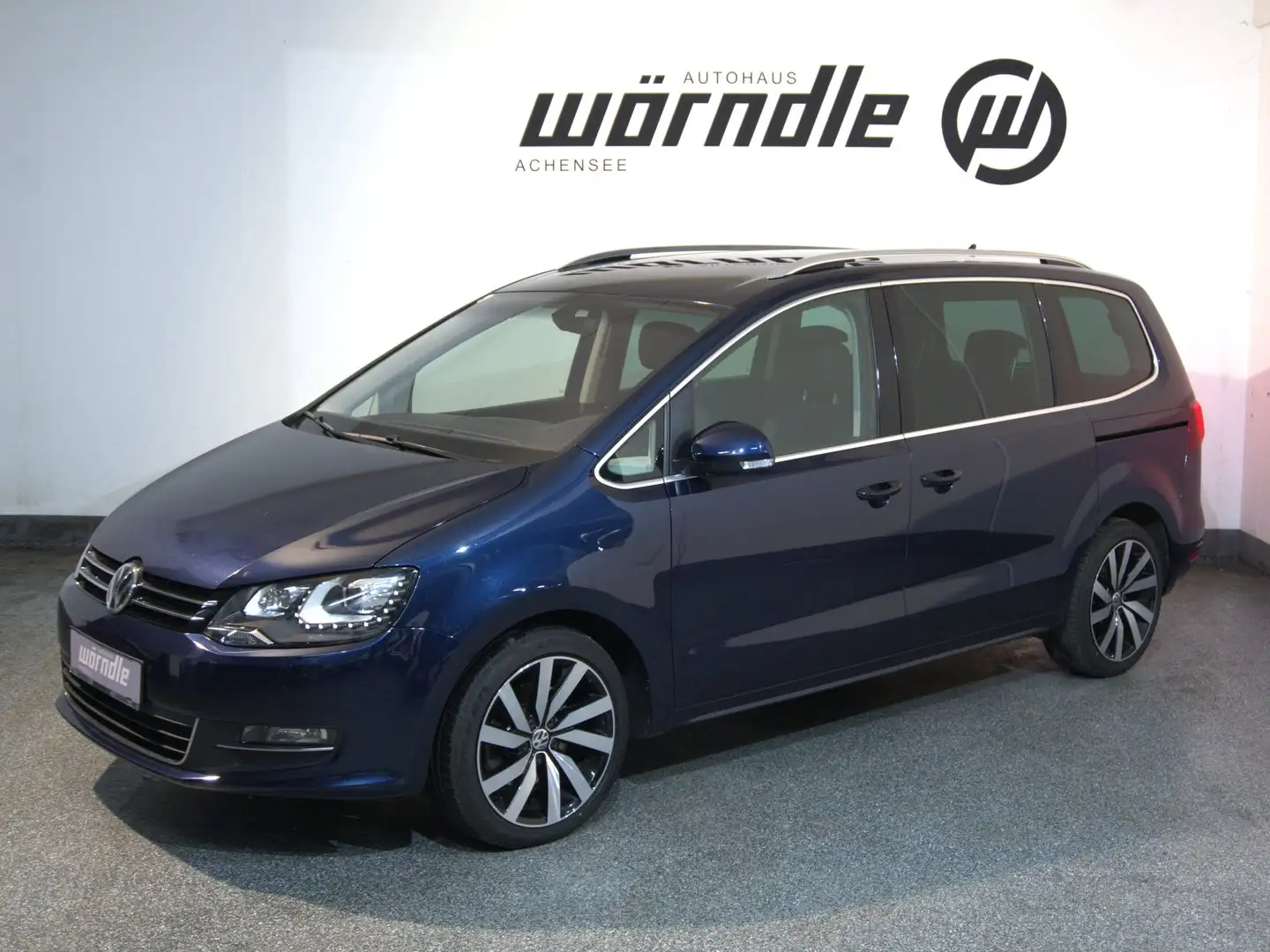 Volkswagen Sharan Highline TDI SCR 4MOTION DSG ***7-Sitzer*** Blau - 1