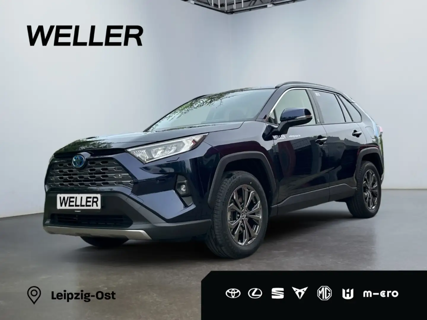 Toyota RAV 4 2.5 Hybrid Team D 4x2 *Navi*LED*el Heck* Blau - 1