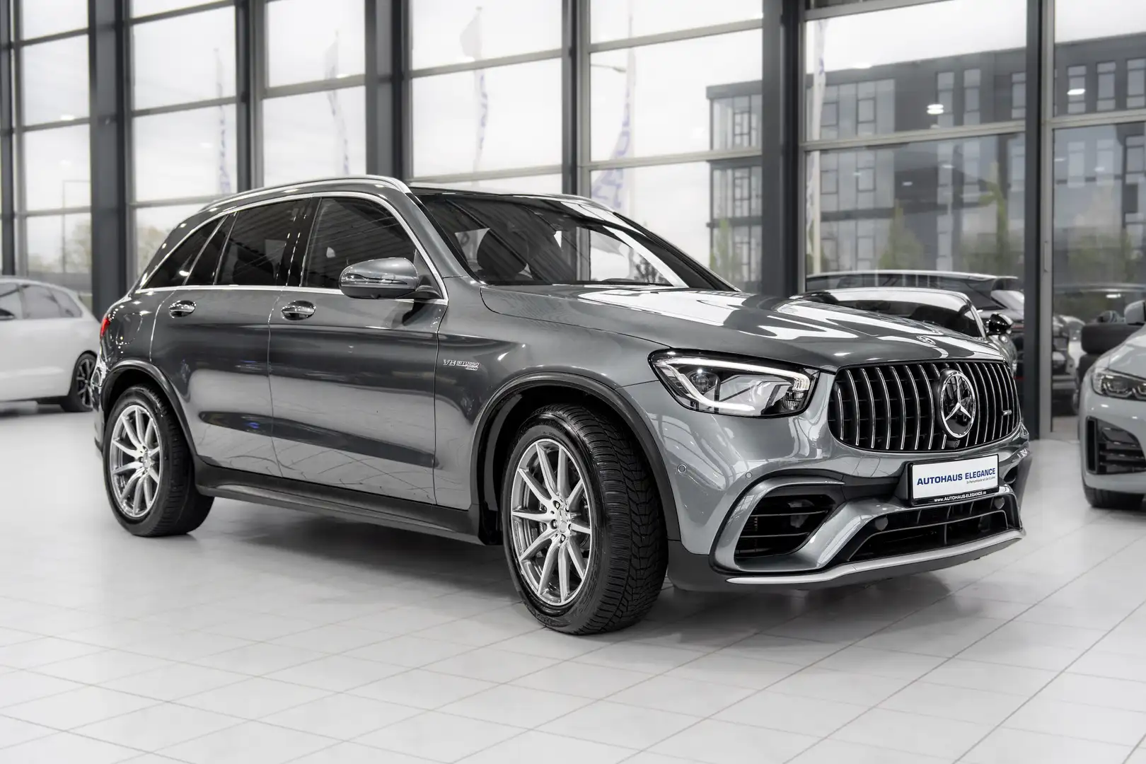 Mercedes-Benz GLC 63 AMG 4Matic*SPORT-FAHRWERK*NAPPA*PANO*LED* Grau - 2