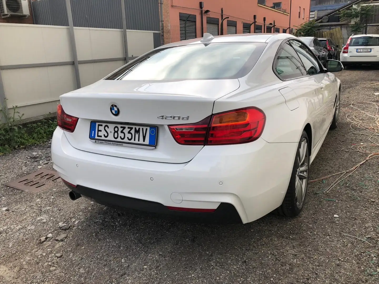 BMW 420 420d Coupe Msport 184cv auto bijela - 2