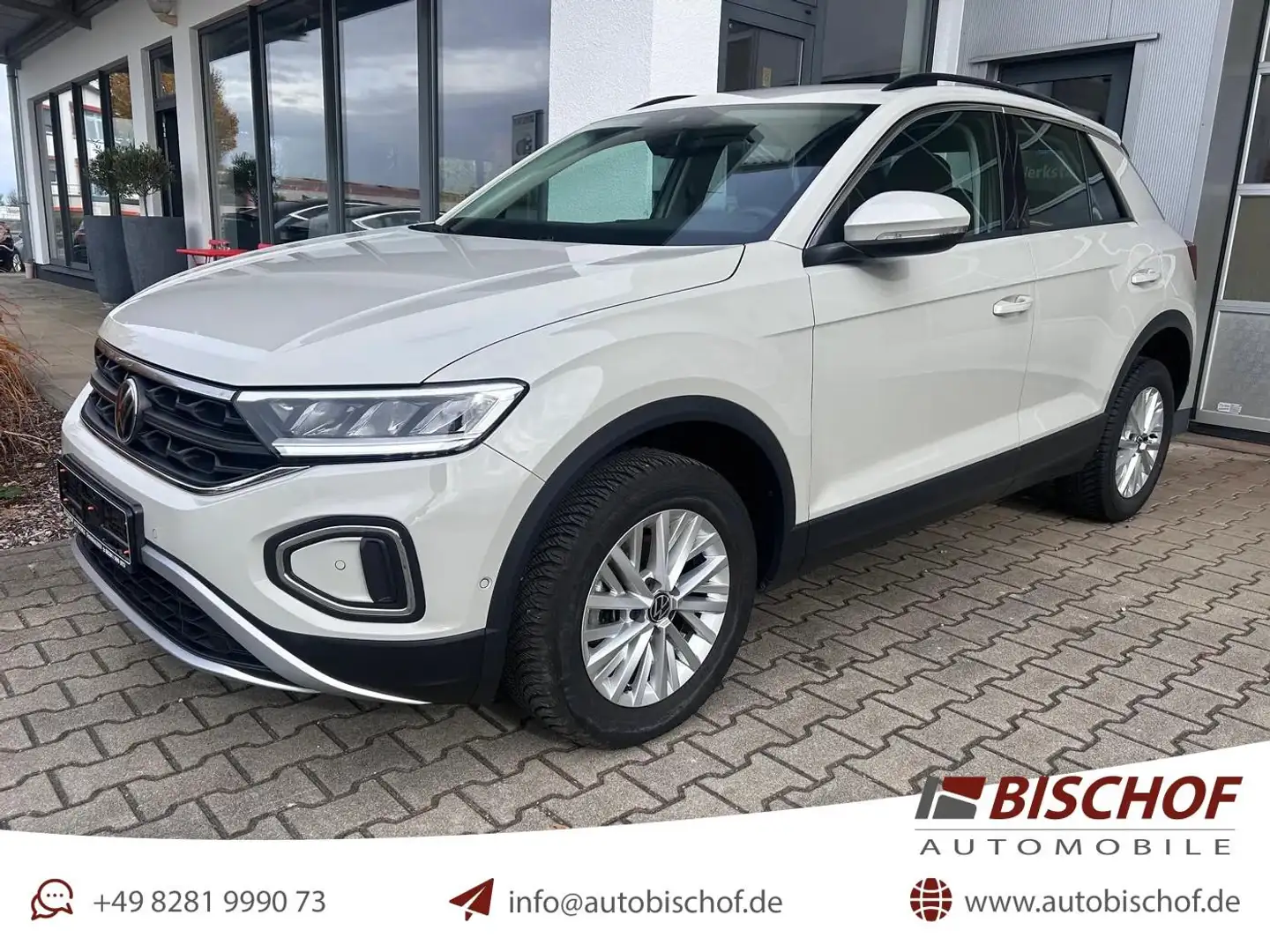 Volkswagen T-Roc 1.5 16V TSI ACT AHK Navi LED CarPlay VC Gris - 1