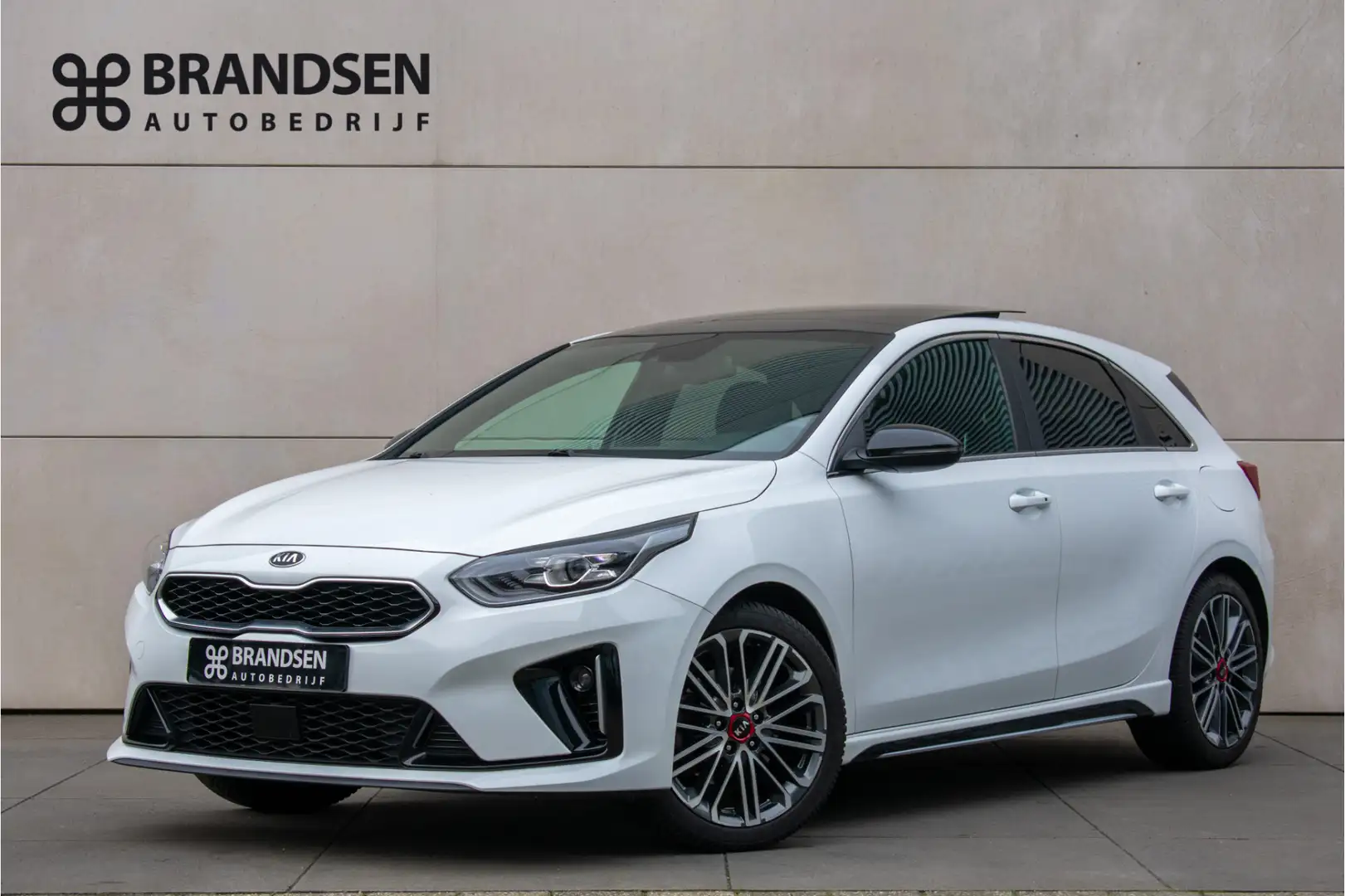 Kia Ceed / cee'd 1.0 T-GDi GT-Line stoe/stuur verw-Pano-Dab-18"-Nav Білий - 1