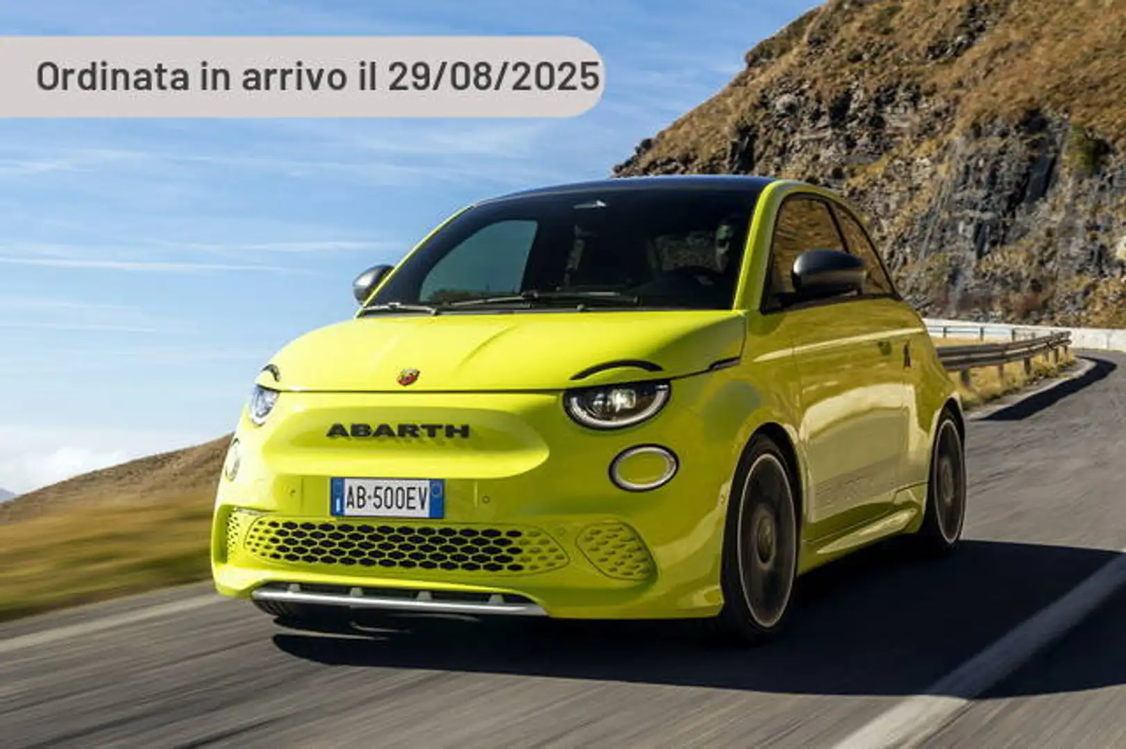 Abarth 500e C Argento - 1
