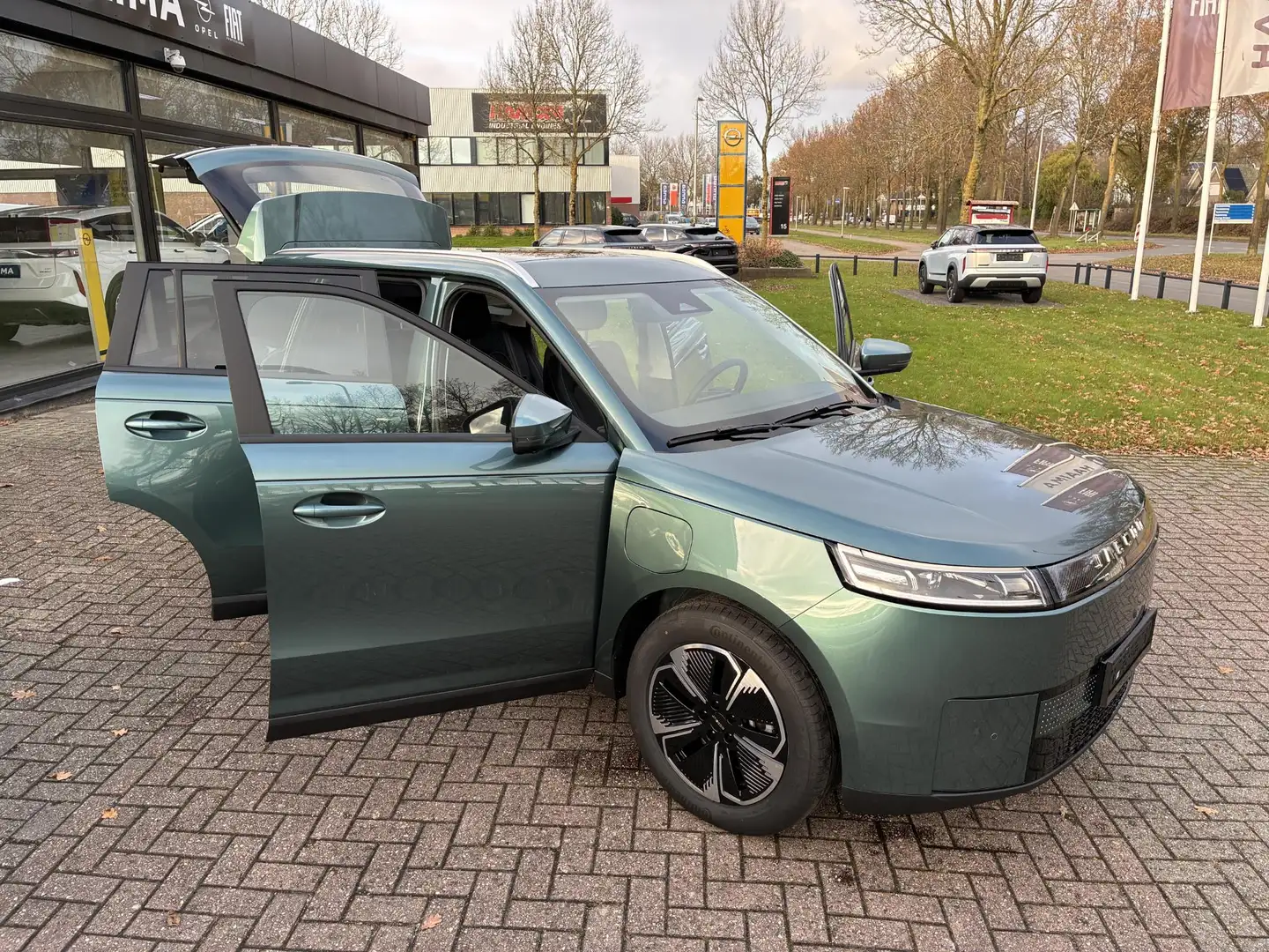 Jaecoo 5 EV Exclusive | Rijklaar €30.890,-| ECC | Leder i Grün - 2