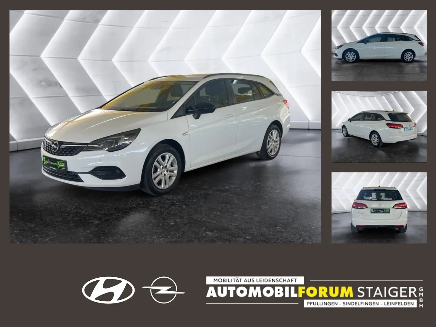 Opel Astra K Sports Tourer 1.2 Turbo  Edition LM SHZ Blanco - 1