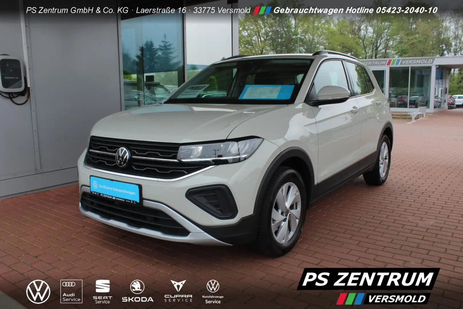 Volkswagen T-Cross 1.0 TSI Life NAVI ACC APP Bluetooth LED Grau - 2
