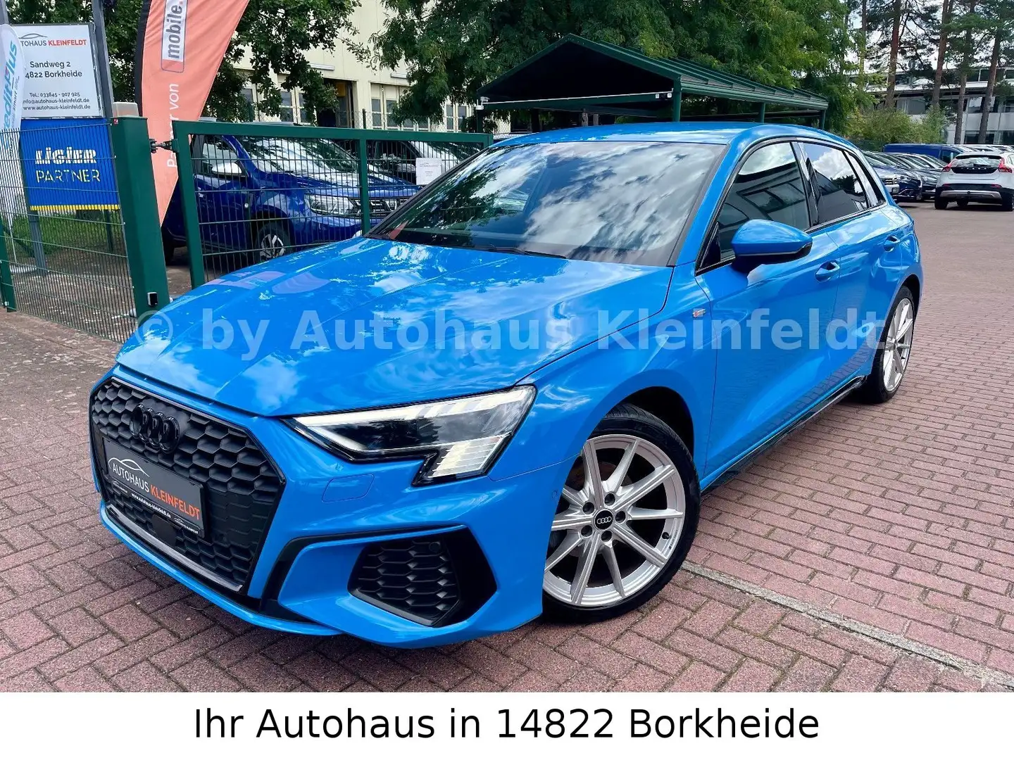 Audi A3 Sportback 30 TFSI S line |MATRIX|ACC|AHK| Blau - 2