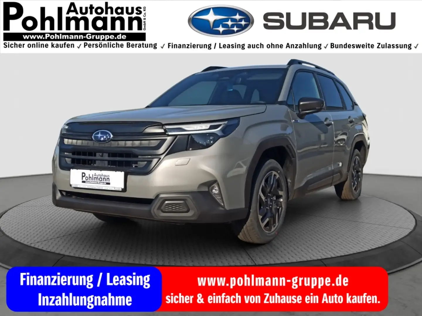 Subaru Forester 2.0ie ACTIVE e-Boxer 360 Kamera LED Kurvenlicht Sp Grau - 1