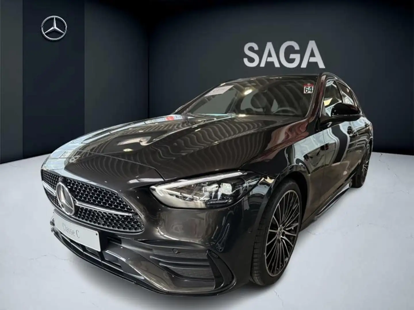 Mercedes-Benz C 180 break Gris - 1