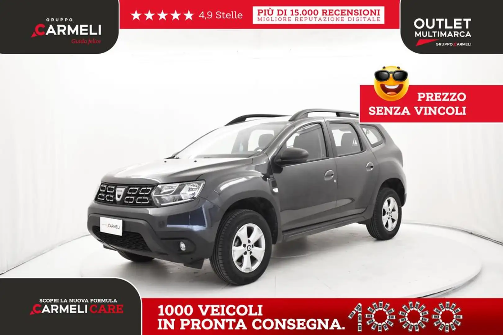 Dacia Duster 1.0 tce Comfort Eco-g 4x2 100cv Grigio - 1