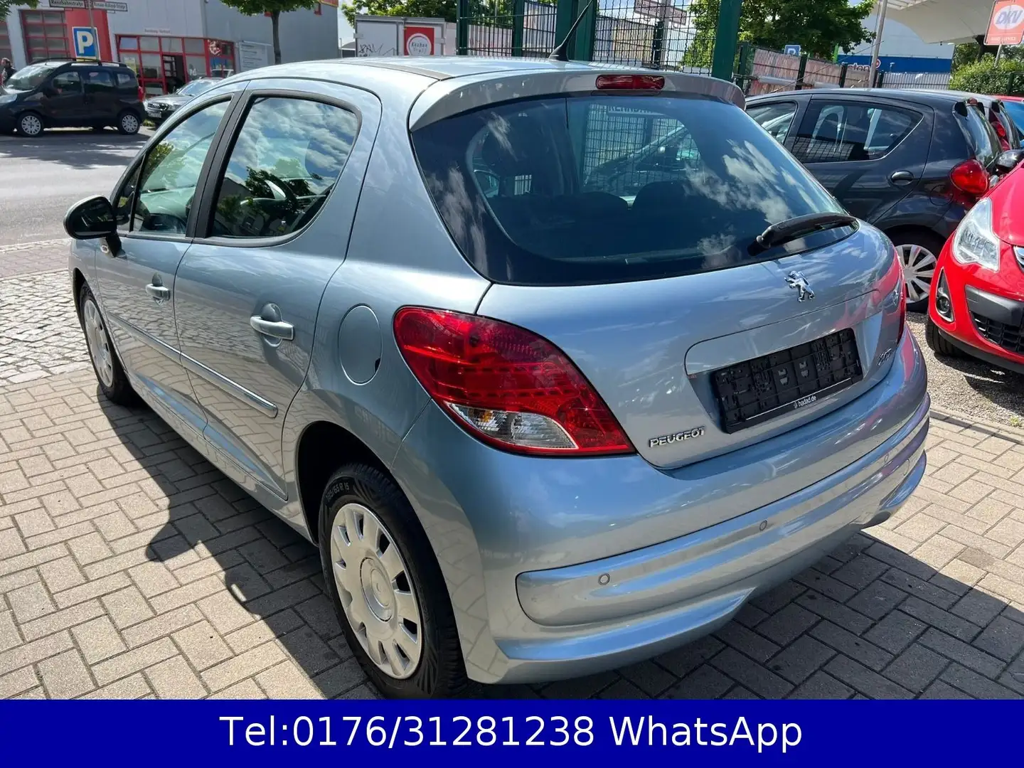 Peugeot 207 !! Tüv/Service Neu !! 1.4 !! Klima-4.Türig Blau - 1