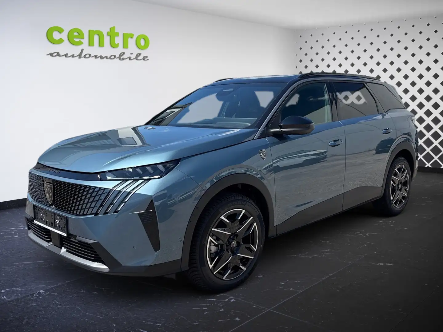 Peugeot 5008 Plug-in Hybrid 195 GT AHK, Schiebedach Blau - 2