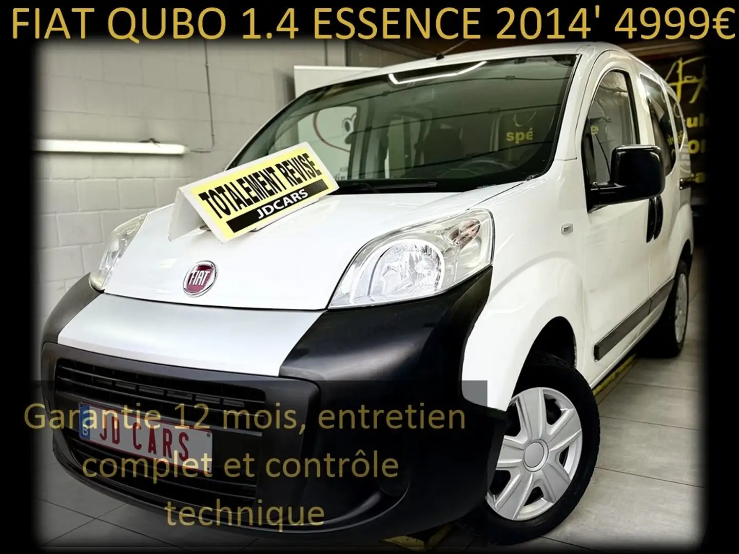 Fiat Qubo Qubo 1.4 ESSENCE ‼️GARANTIE 1 AN CTOK‼️ Weiß - 1
