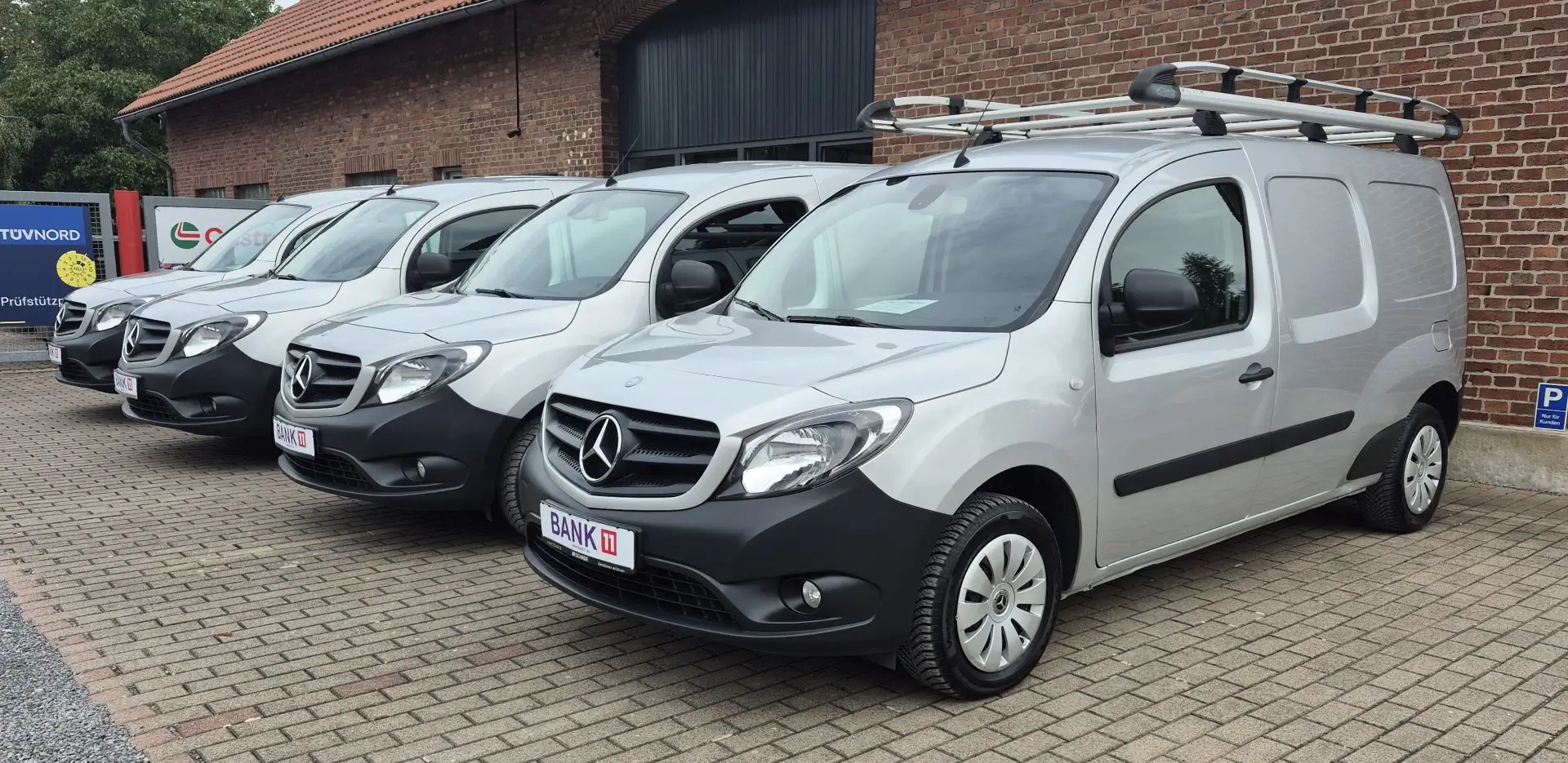 Mercedes-Benz Citan 111 CDI extralang 1.Hand/NAVI/PDC/Klimaauto/Einbau Silber - 2