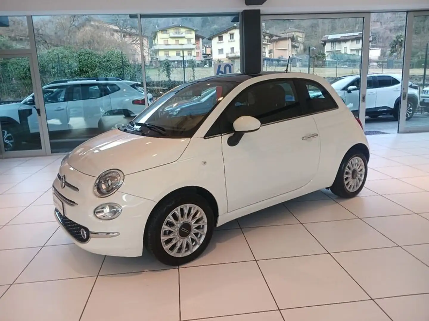 Fiat 500 1.0 Hybrid Dolcevita Blanc - 1