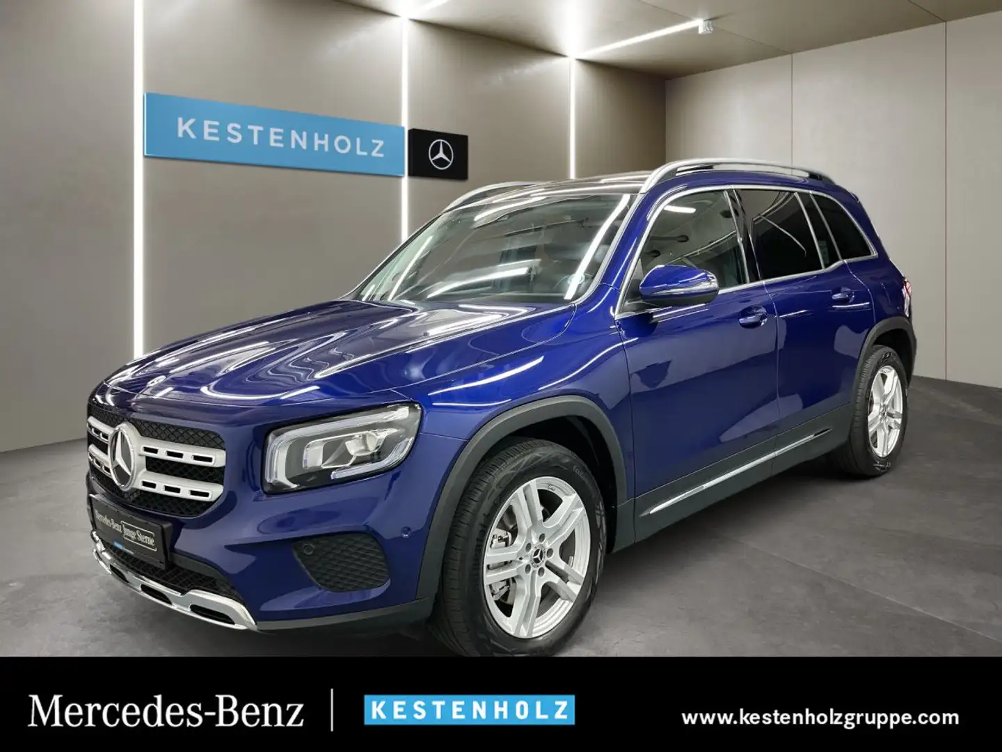 Mercedes-Benz GLB 220 d Pano LED Kamera Spurhalt-Ass Klimaautom Blau - 1