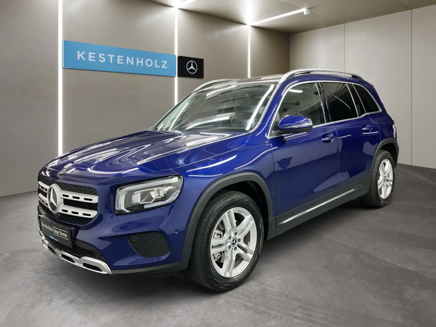 Mercedes-Benz GLB 220 d Pano LED Kamera Spurhalt-Ass Klimaautom Blau - 2